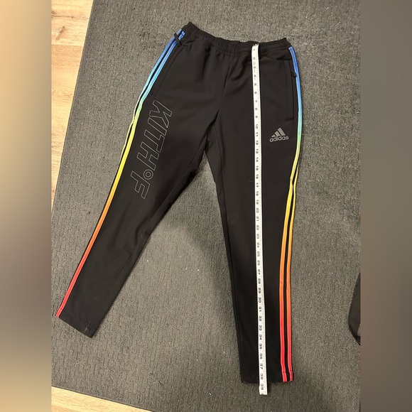 Kith x Adidas Terrex Black Track Suit with Rainbow Stripes size XS - Picture 9 of 11